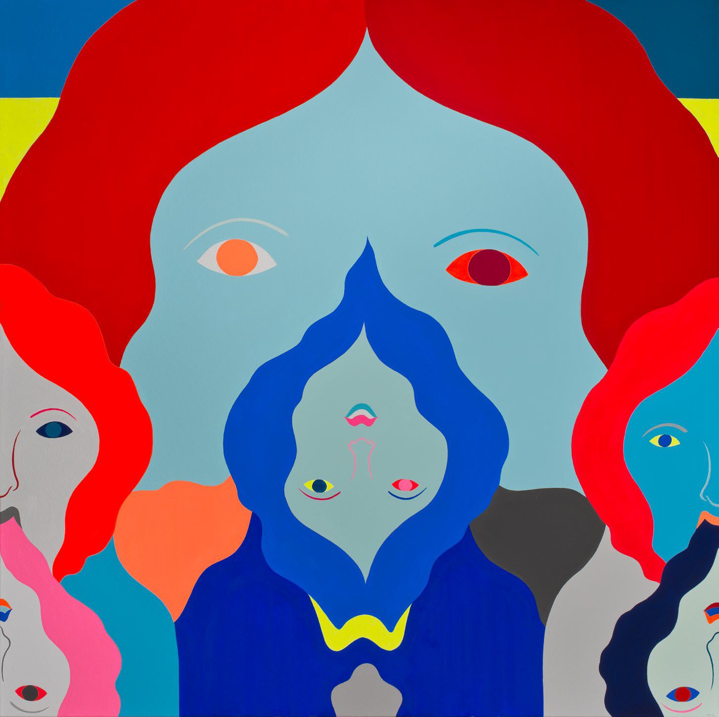Noise Painting (7 Faces)